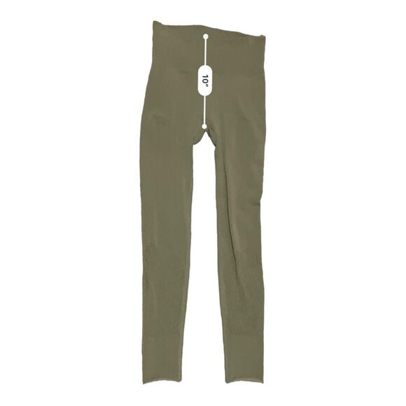 Free People Movement Dusty Olive Mesh Compression Leggings S - Picture 10 of 11